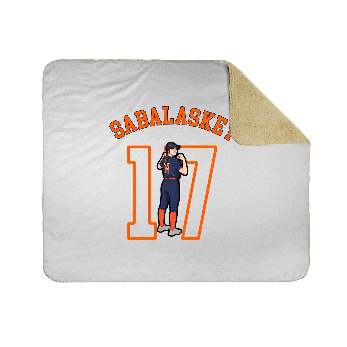 Throw Blanket — Shirsey Arch in White