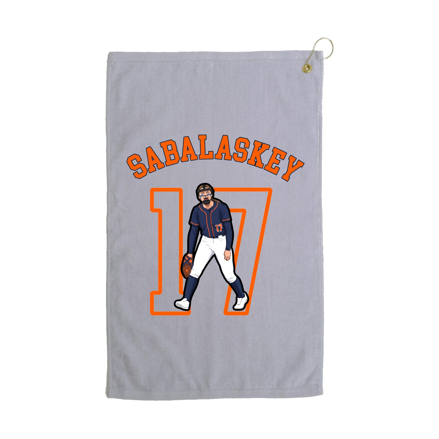 Golf Towel — Shirsey Arch in Grey