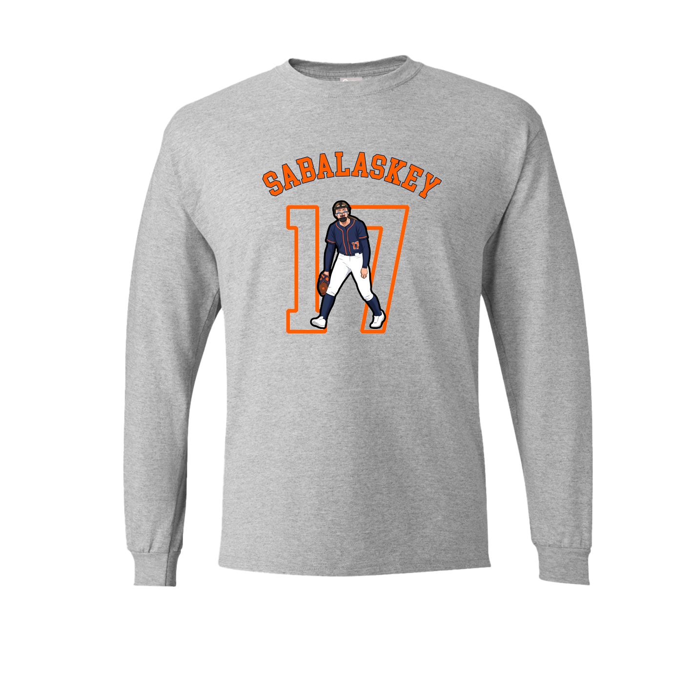 Long Sleeve Tee — Shirsey Arch in Grey