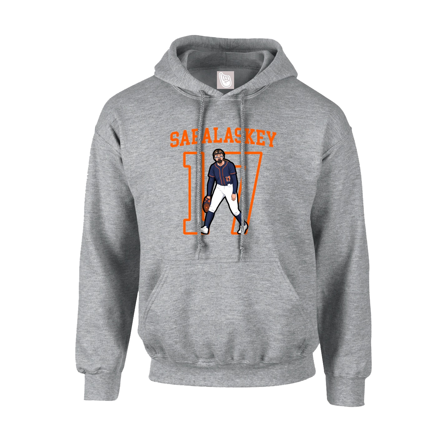Hoodie — Shirsey in Grey
