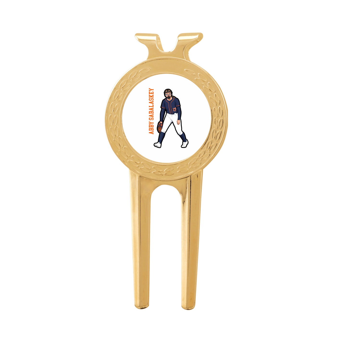 Divot Tool with Ball Marker — Name Vertical in Classic