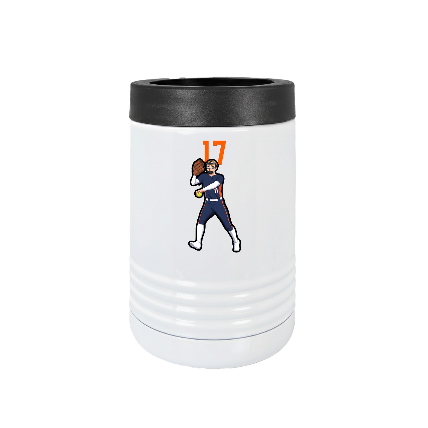 Beverage Holder — Number Top in White