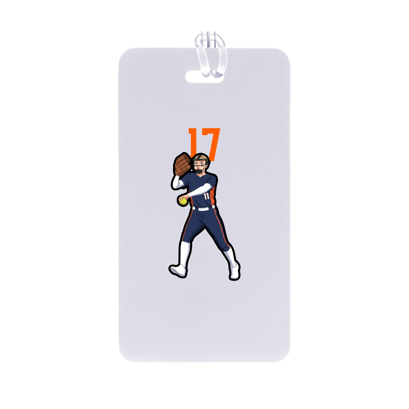 Bag Tag — Number Top in Classic