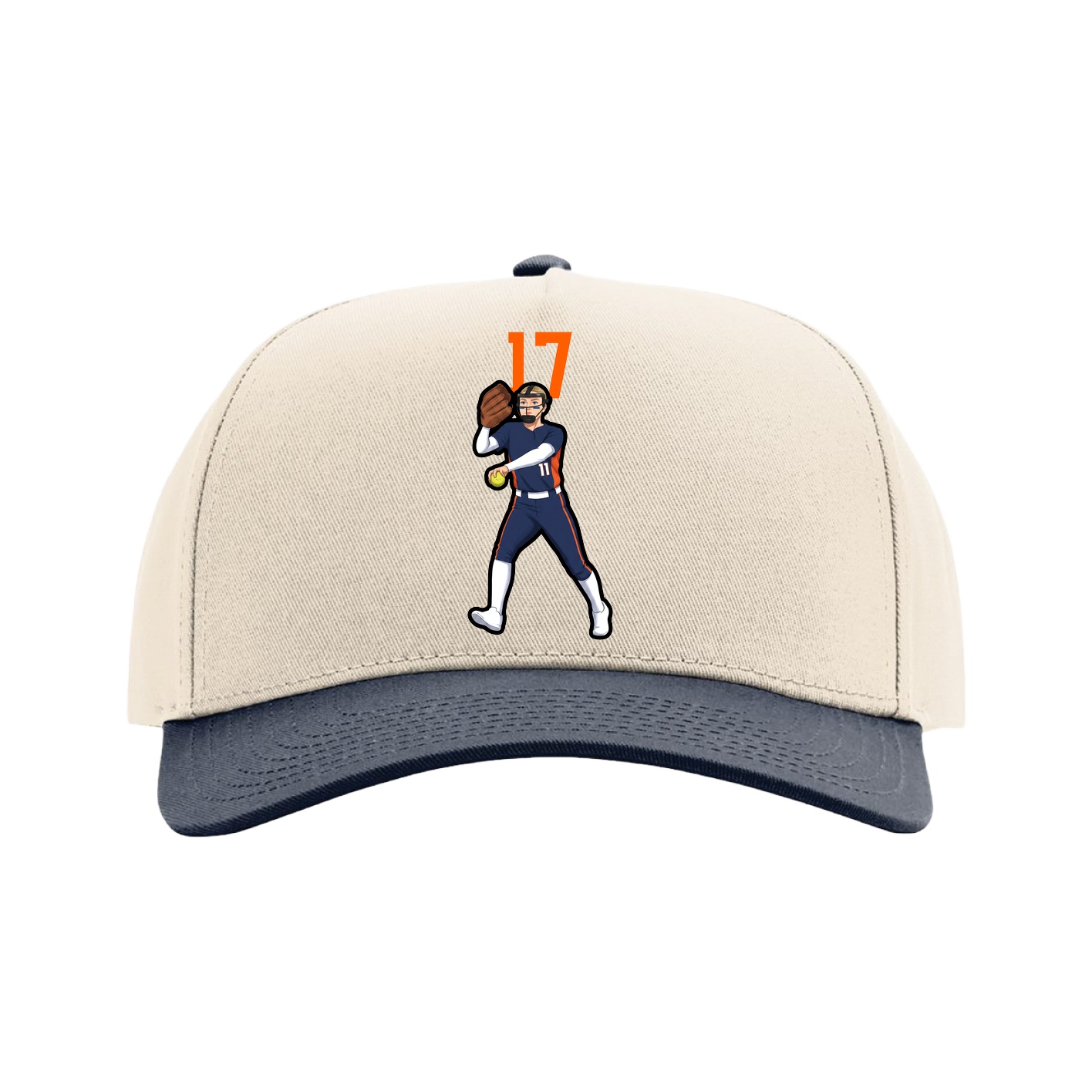 Full Fabric Five-Panel Champ Cap