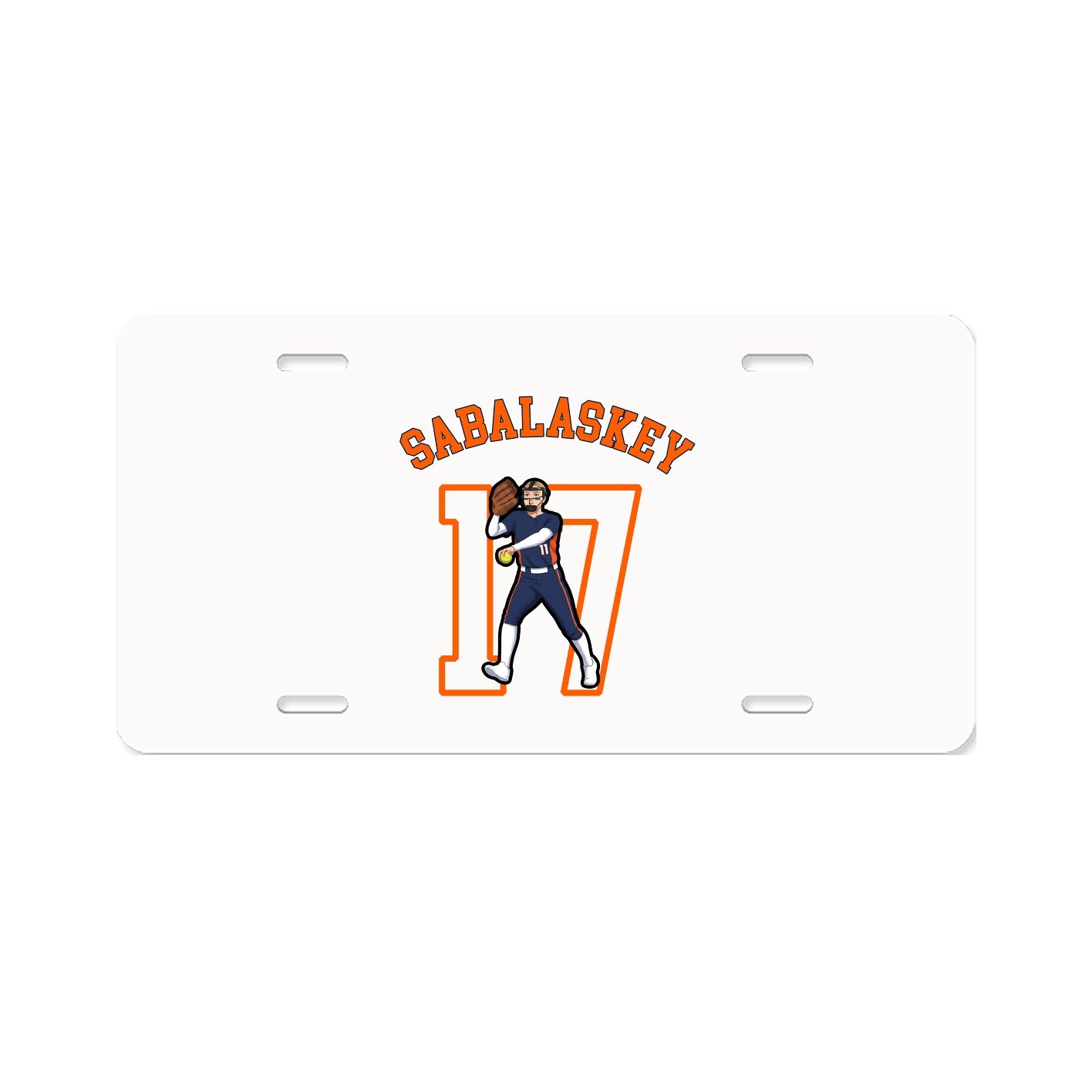 License Plate — Shirsey Arch in Classic