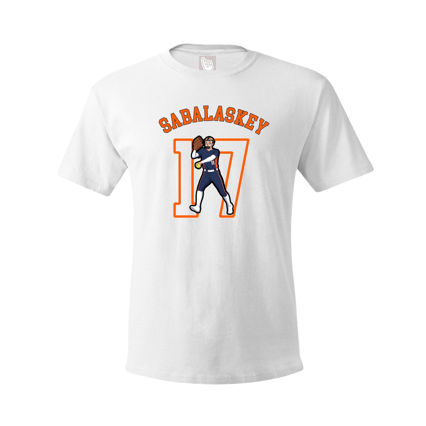 Tee — Shirsey Arch in White