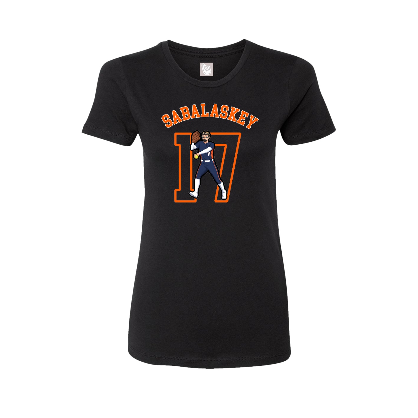 Womens Tee — Shirsey Arch in Black