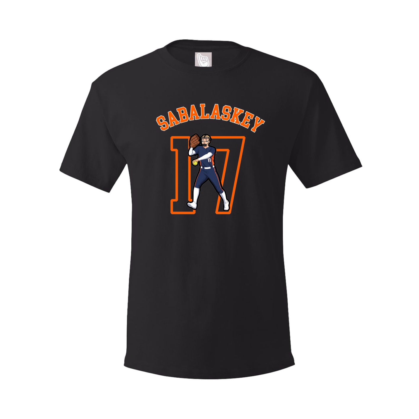 Youth Tee — Shirsey Arch in Black
