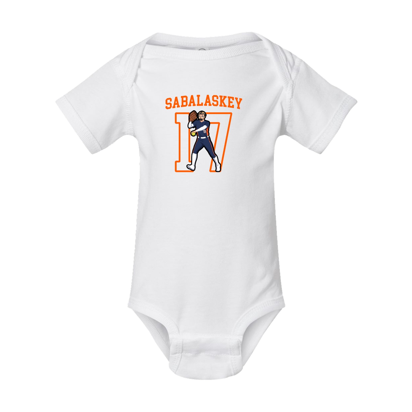 Baby Onesie — Shirsey in White