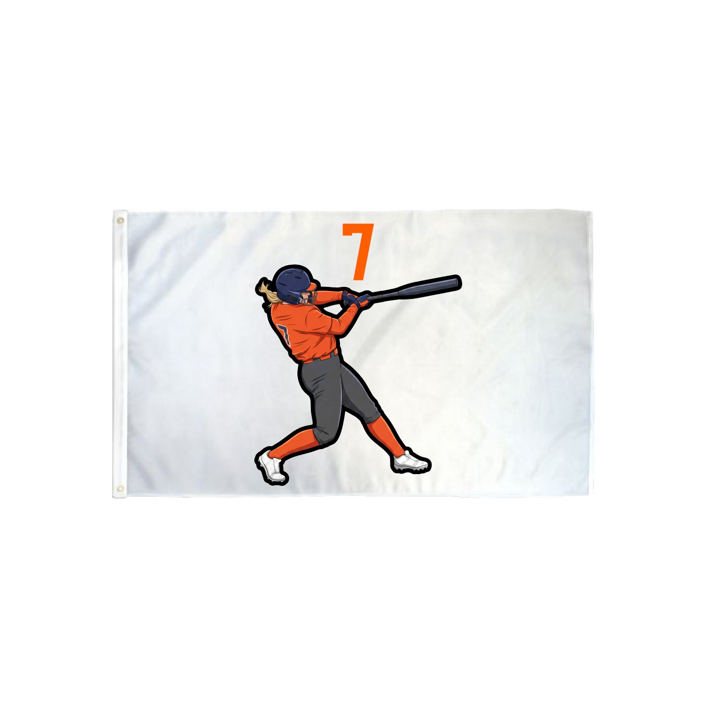 3x5 Flag — Number Top in Classic