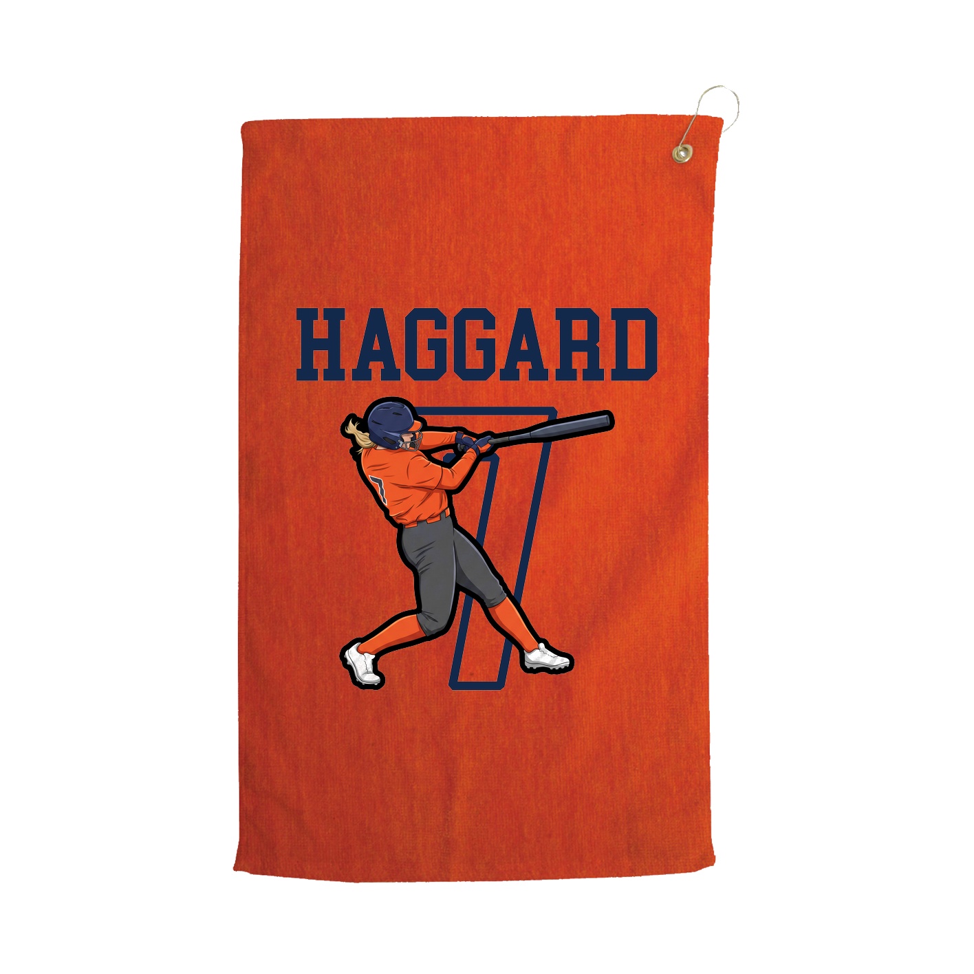 Golf Towel — Shirsey in Orange