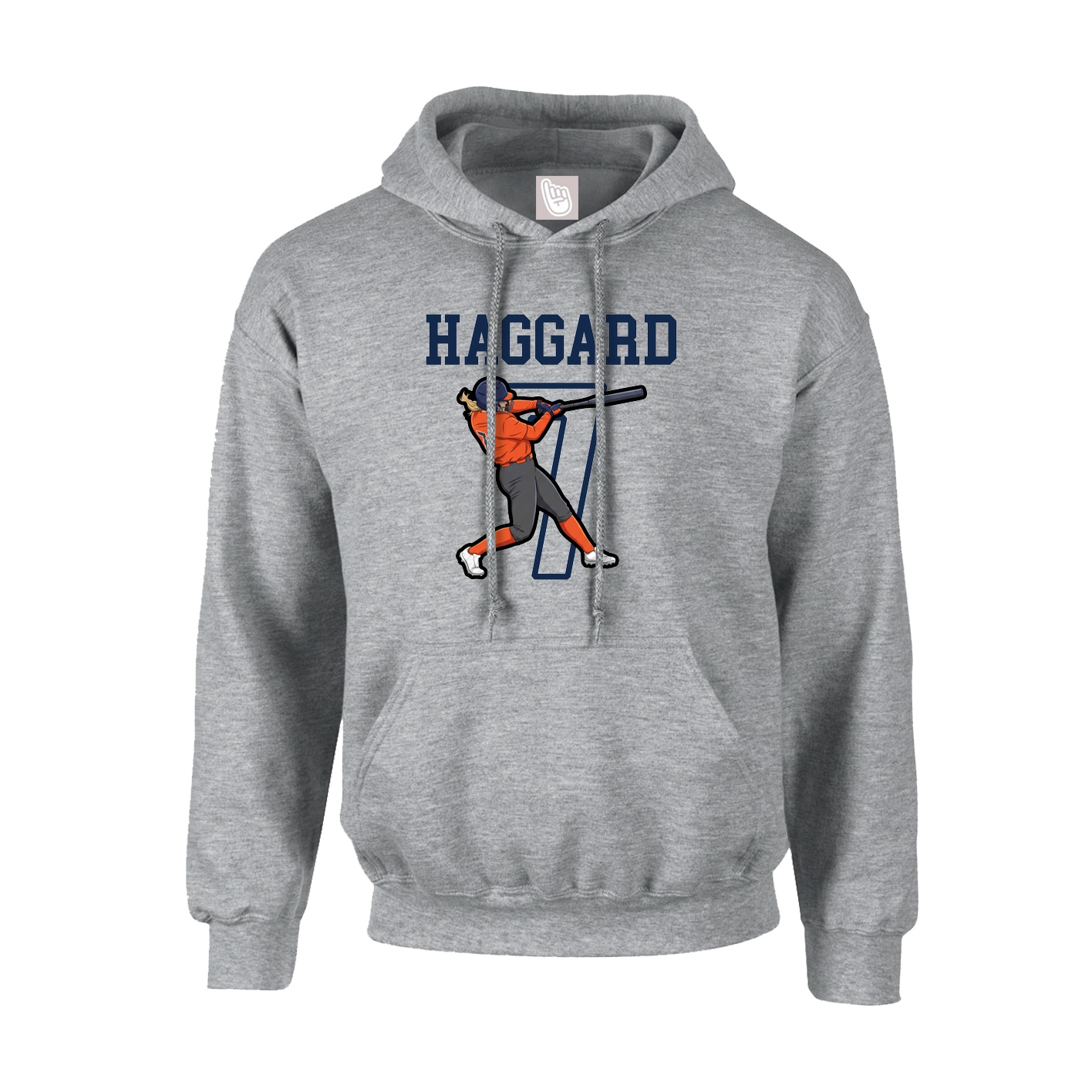 Hoodie — Shirsey in Grey