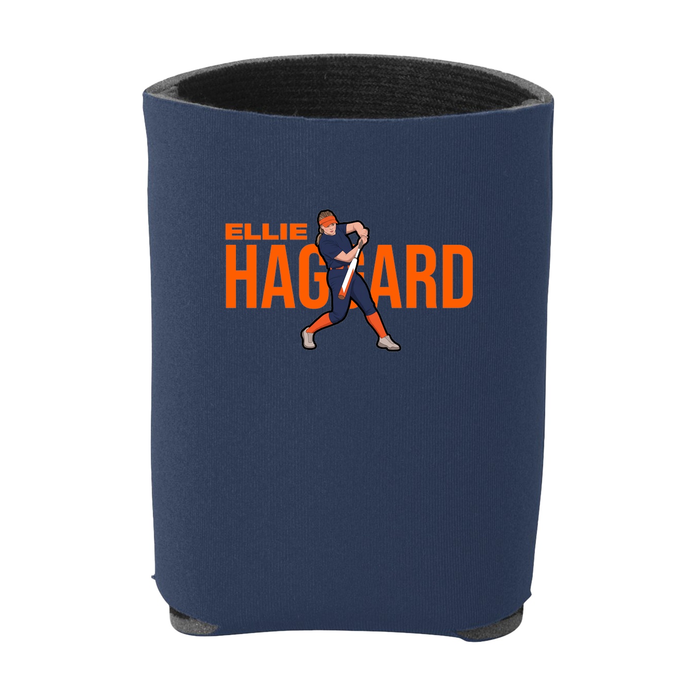 Can Holder — Player Name in Navy