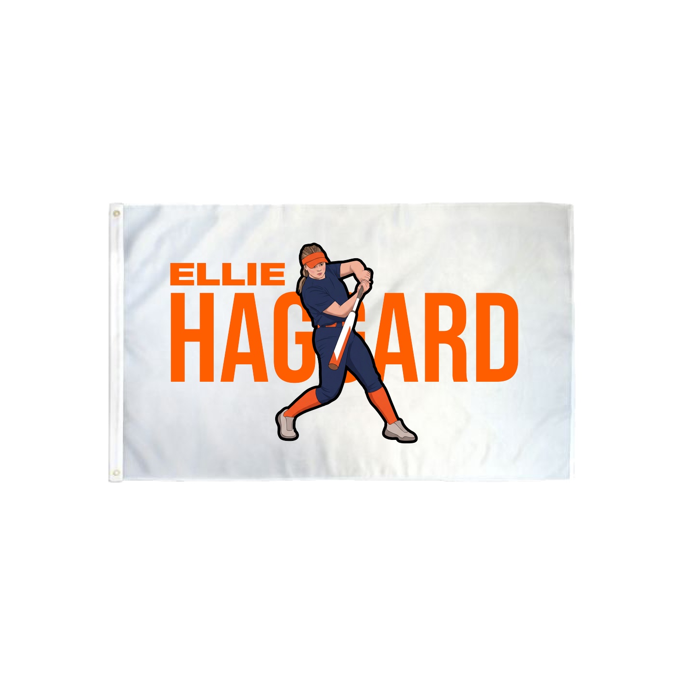 3x5 Flag — Player Name in Classic