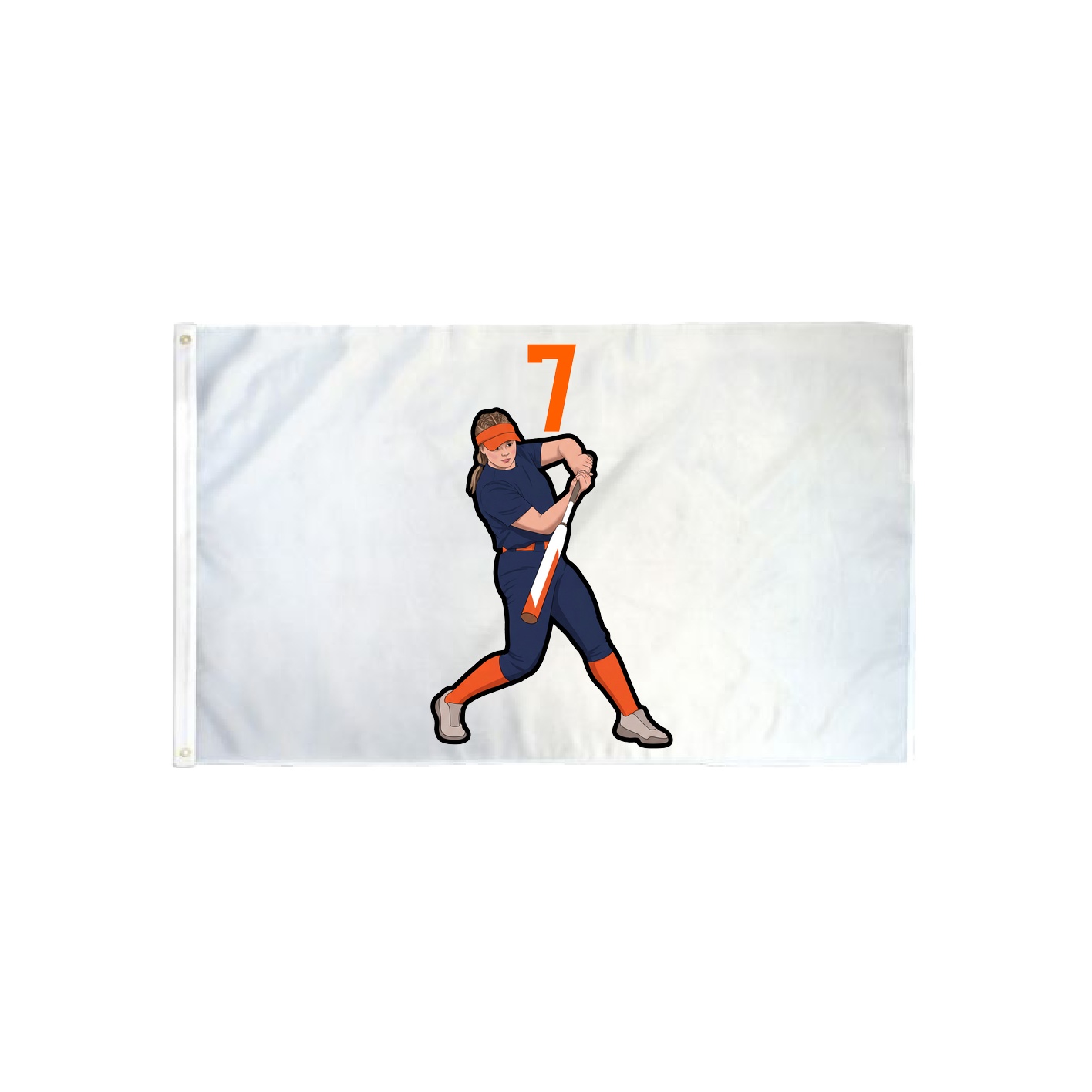 3x5 Flag — Number Top in Classic