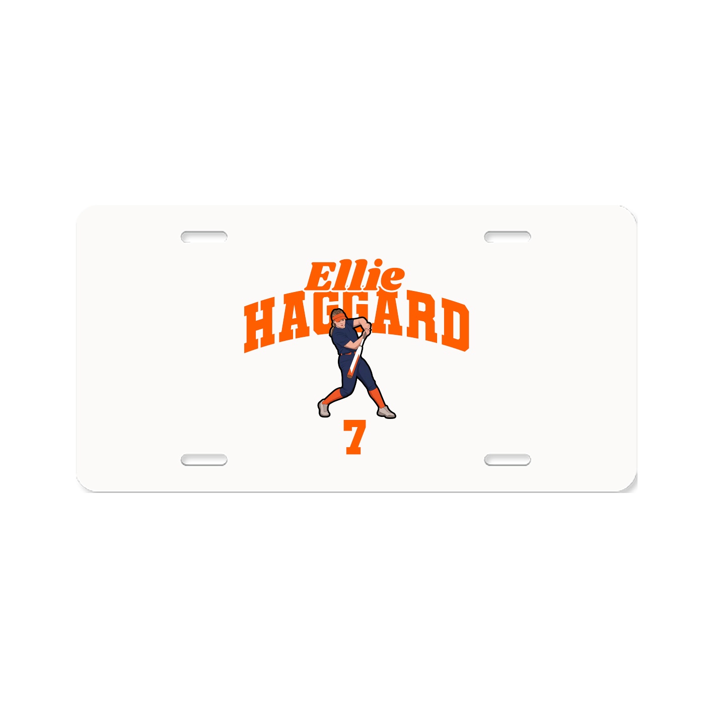 License Plate — Signature Arch in Classic