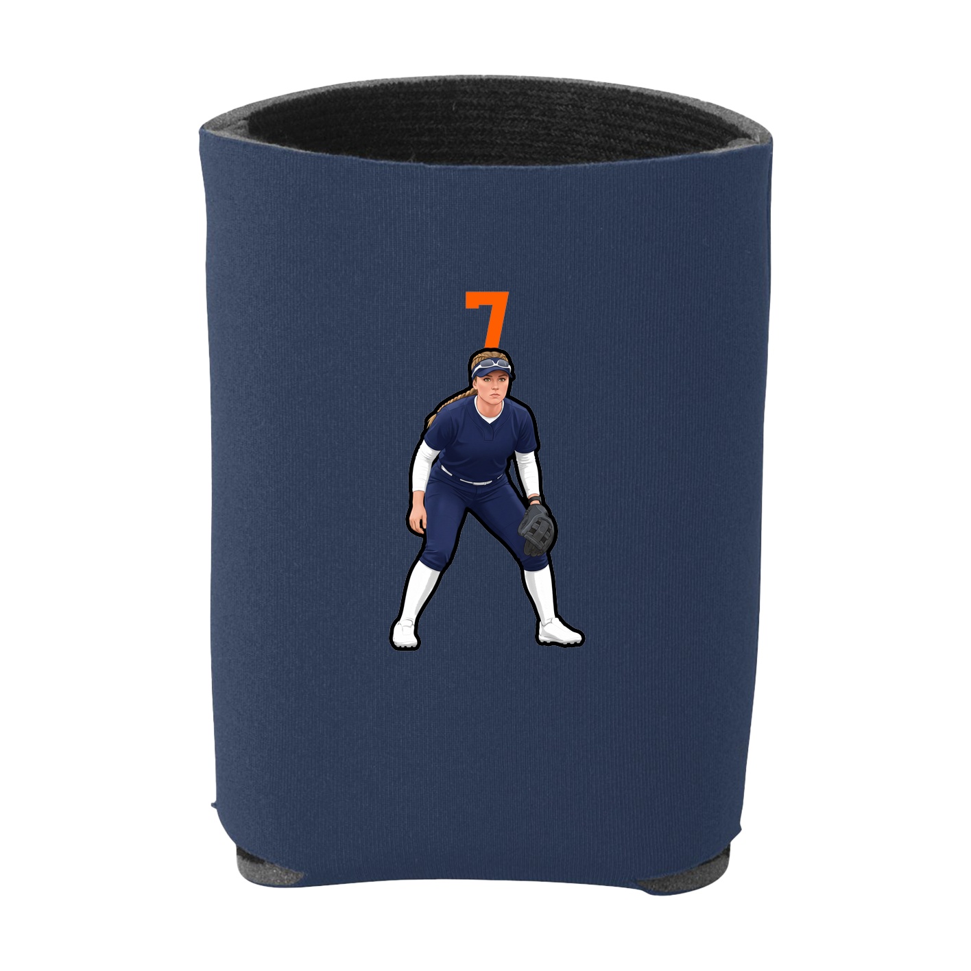 Can Holder — Number Top in Navy