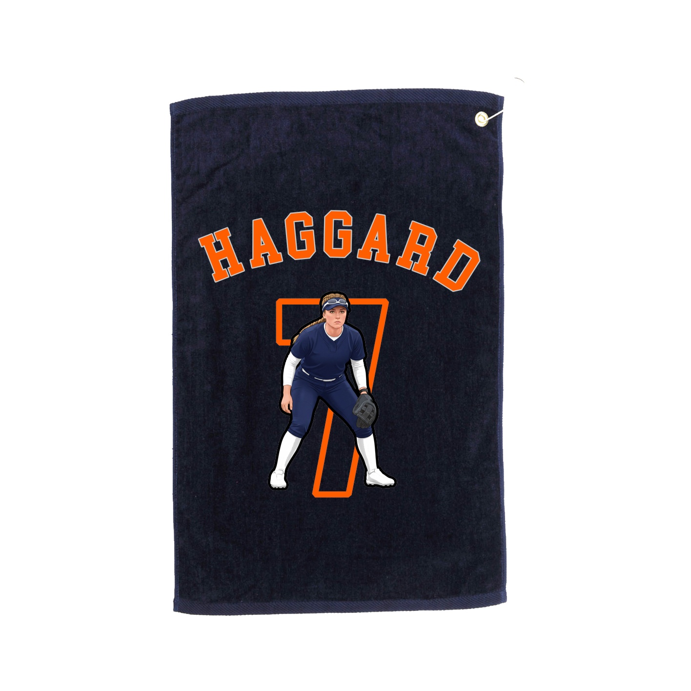 Golf Towel — Shirsey Arch in Navy
