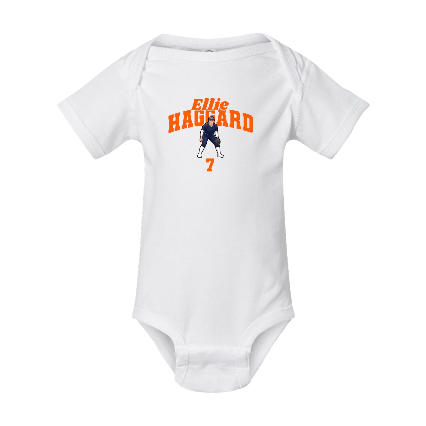 Baby Onesie — Signature Arch in White