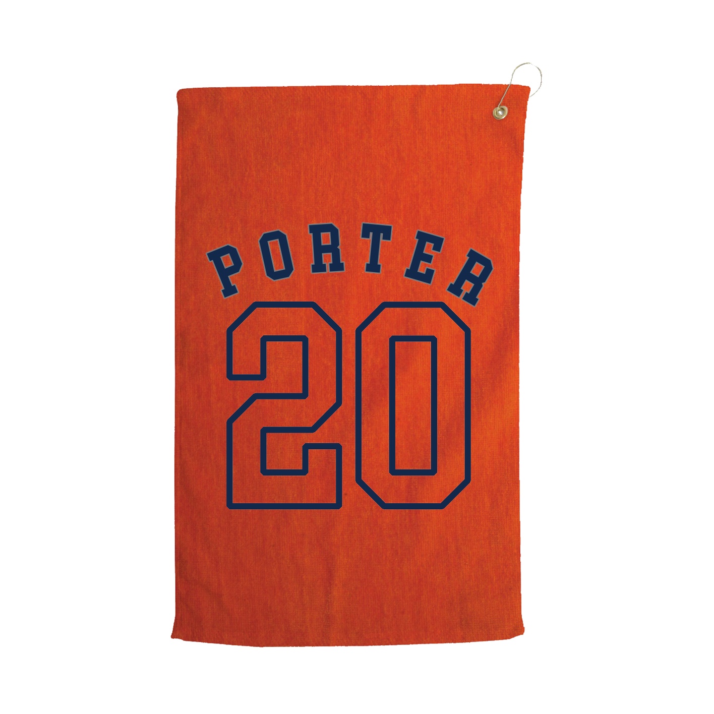 Golf Towel — Shirsey Arch in Orange