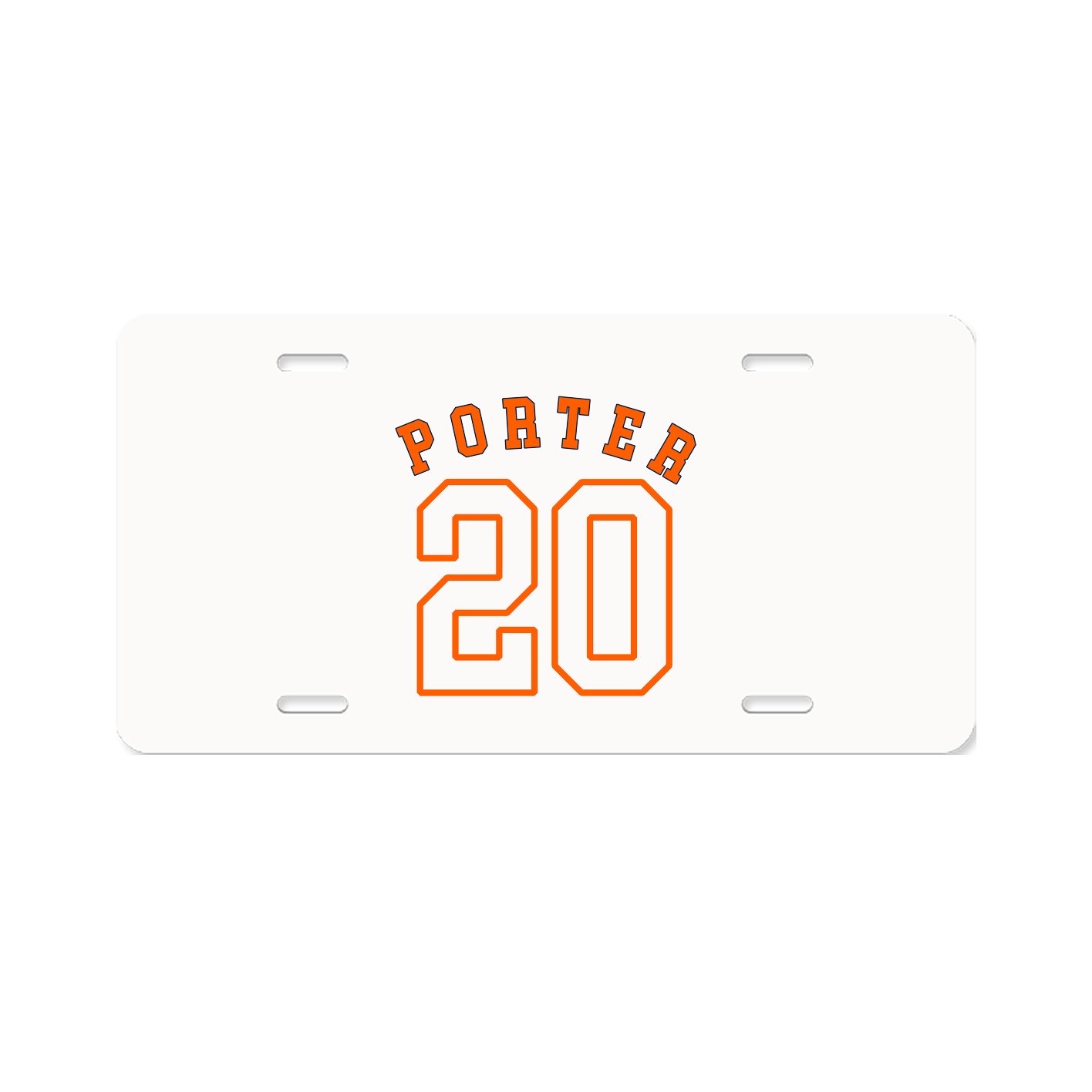 License Plate — Shirsey Arch in Classic