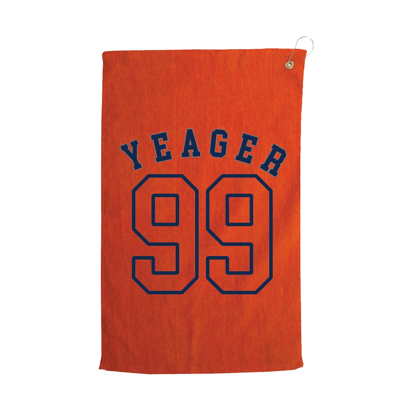 Golf Towel — Shirsey Arch in Orange