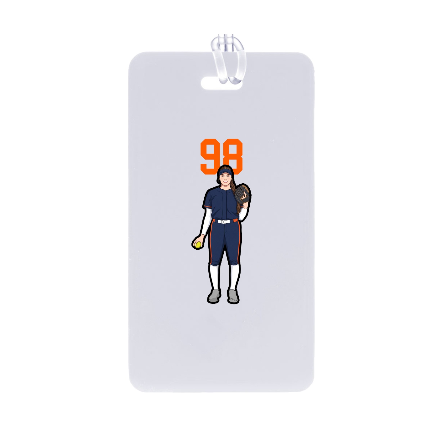Bag Tag — Number Top in Classic