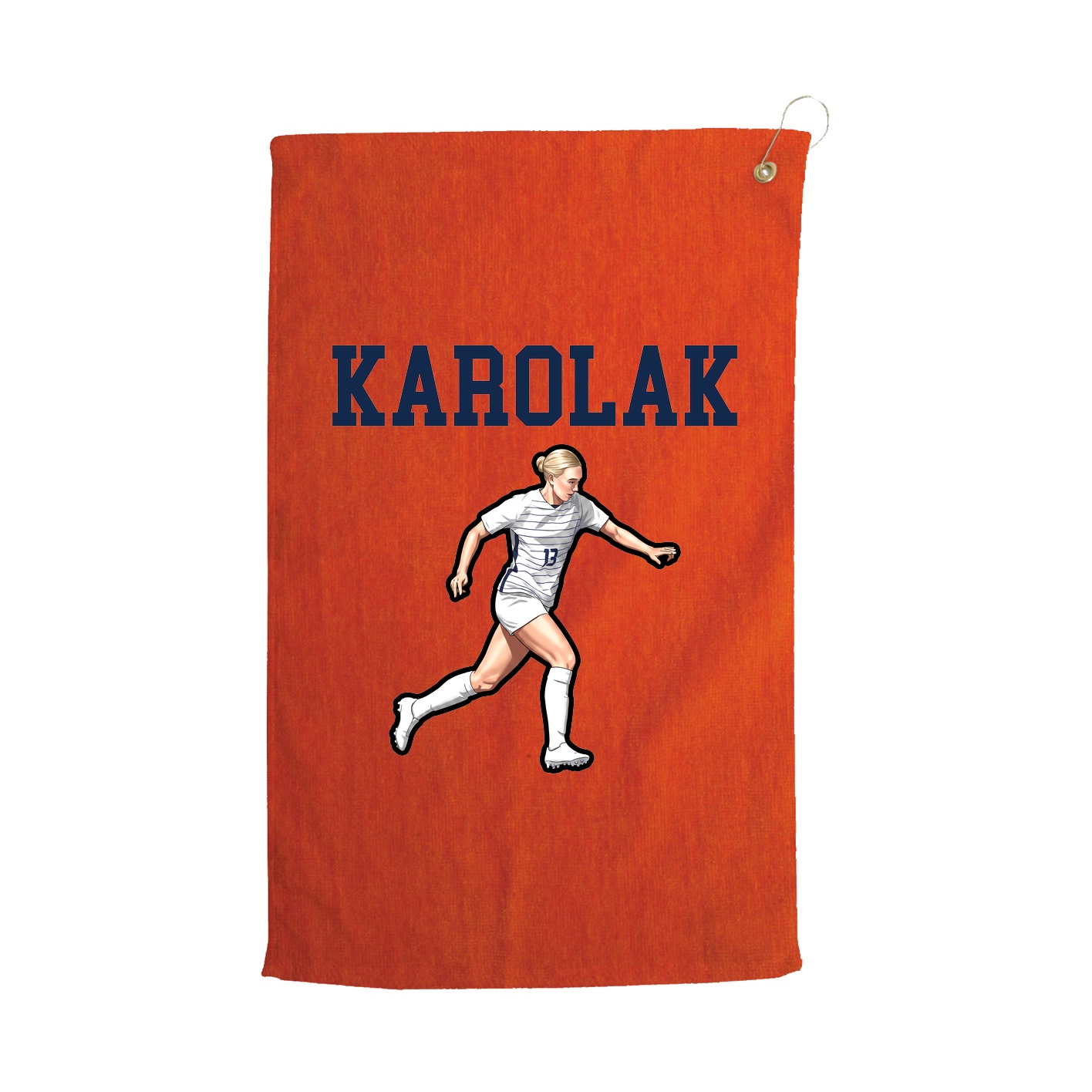 Golf Towel — Shirsey in Orange
