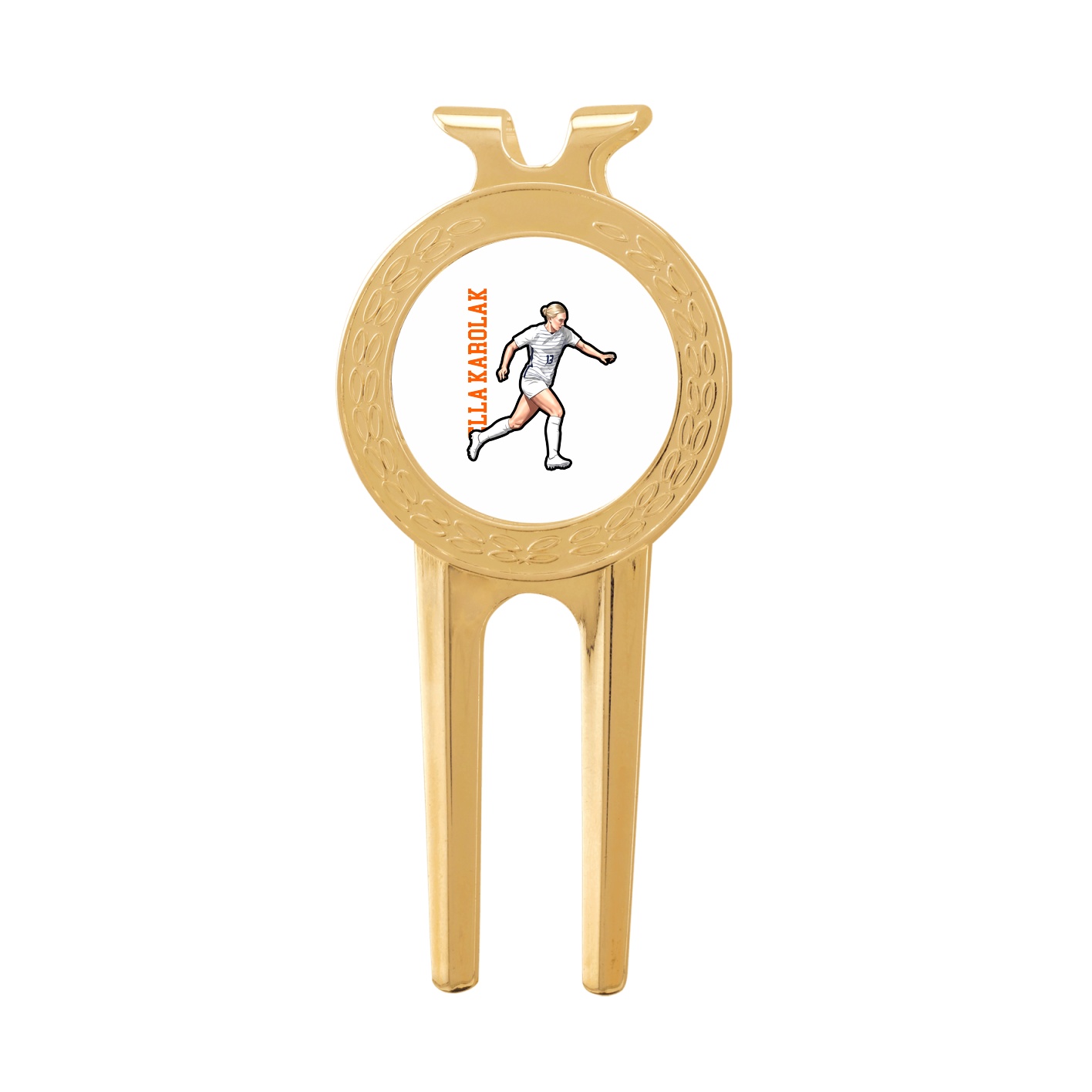 Divot Tool with Ball Marker — Name Vertical in Classic
