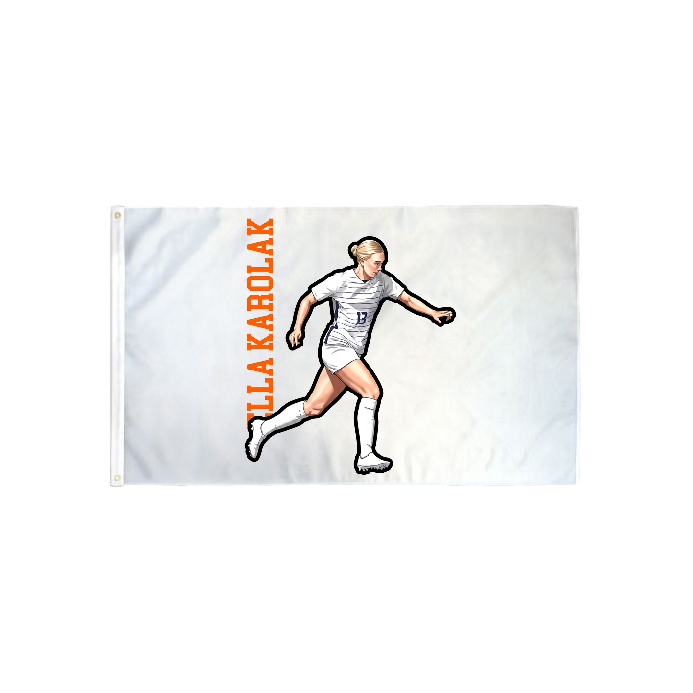 3x5 Flag — Name Vertical in Classic