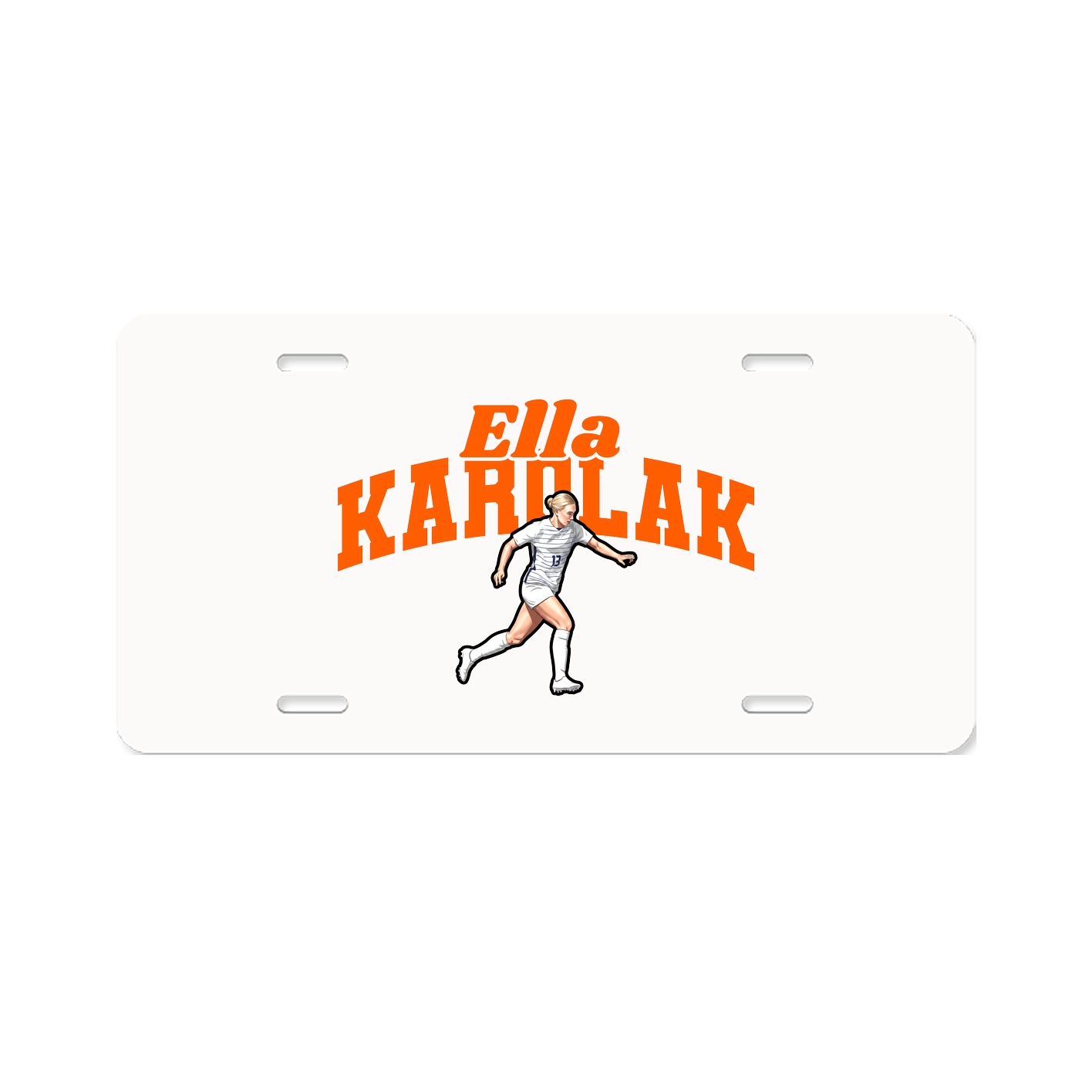 License Plate — Signature Arch in Classic