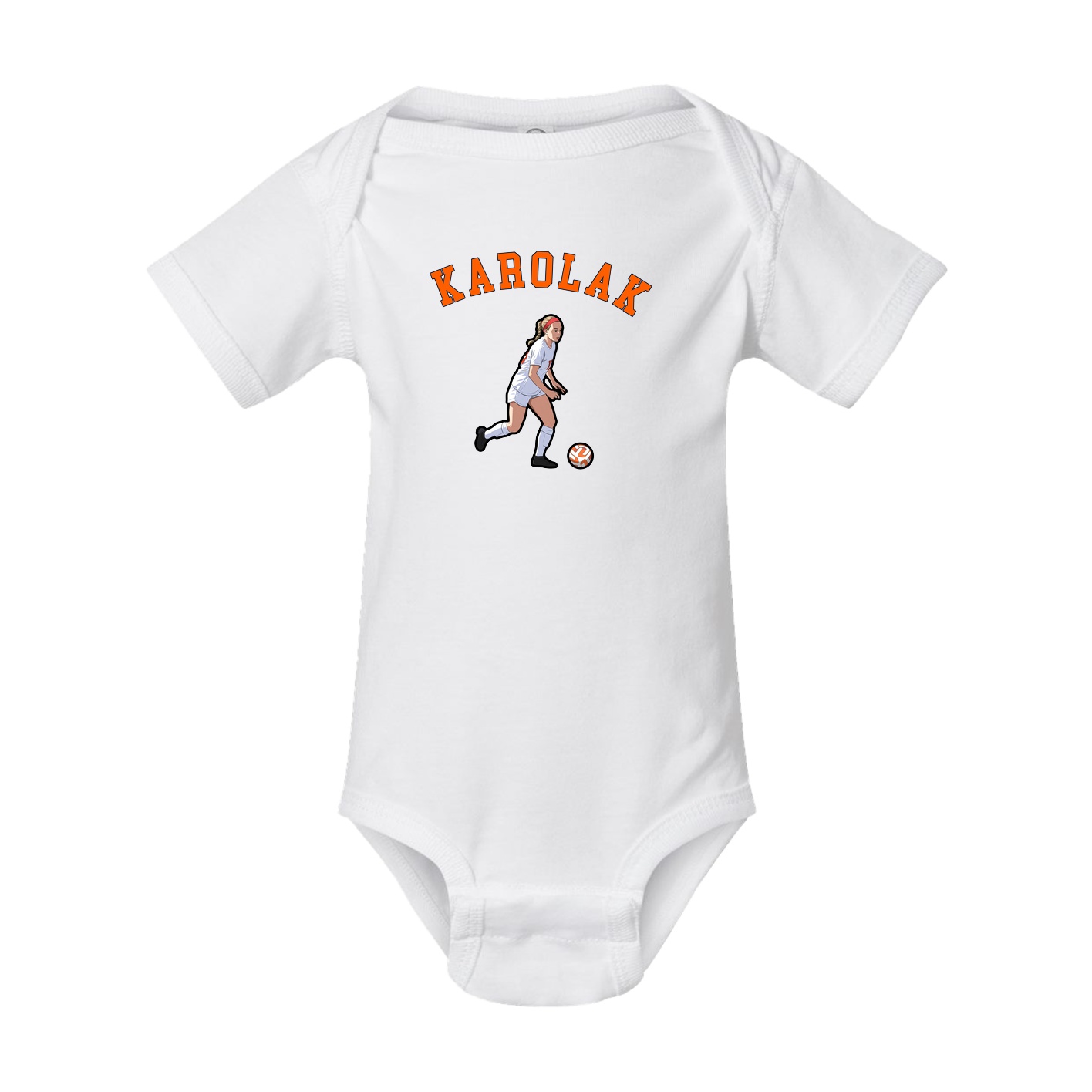 Baby Onesie — Shirsey Arch in White