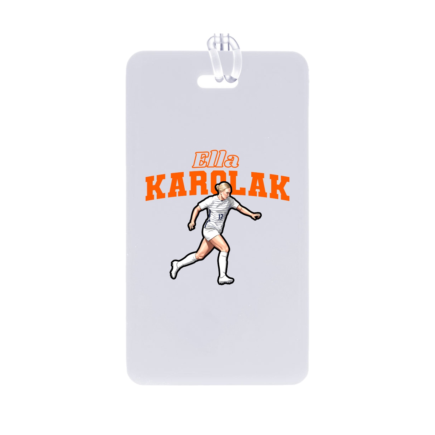 Bag Tag — Name Arch in Classic