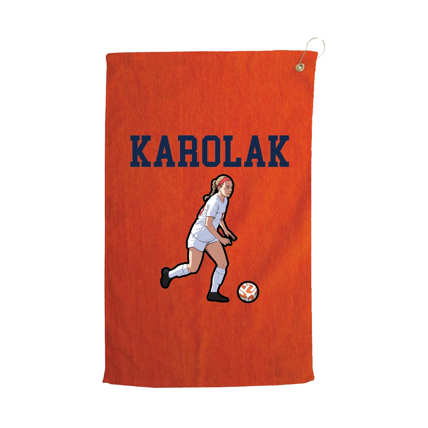 Golf Towel — Shirsey in Orange