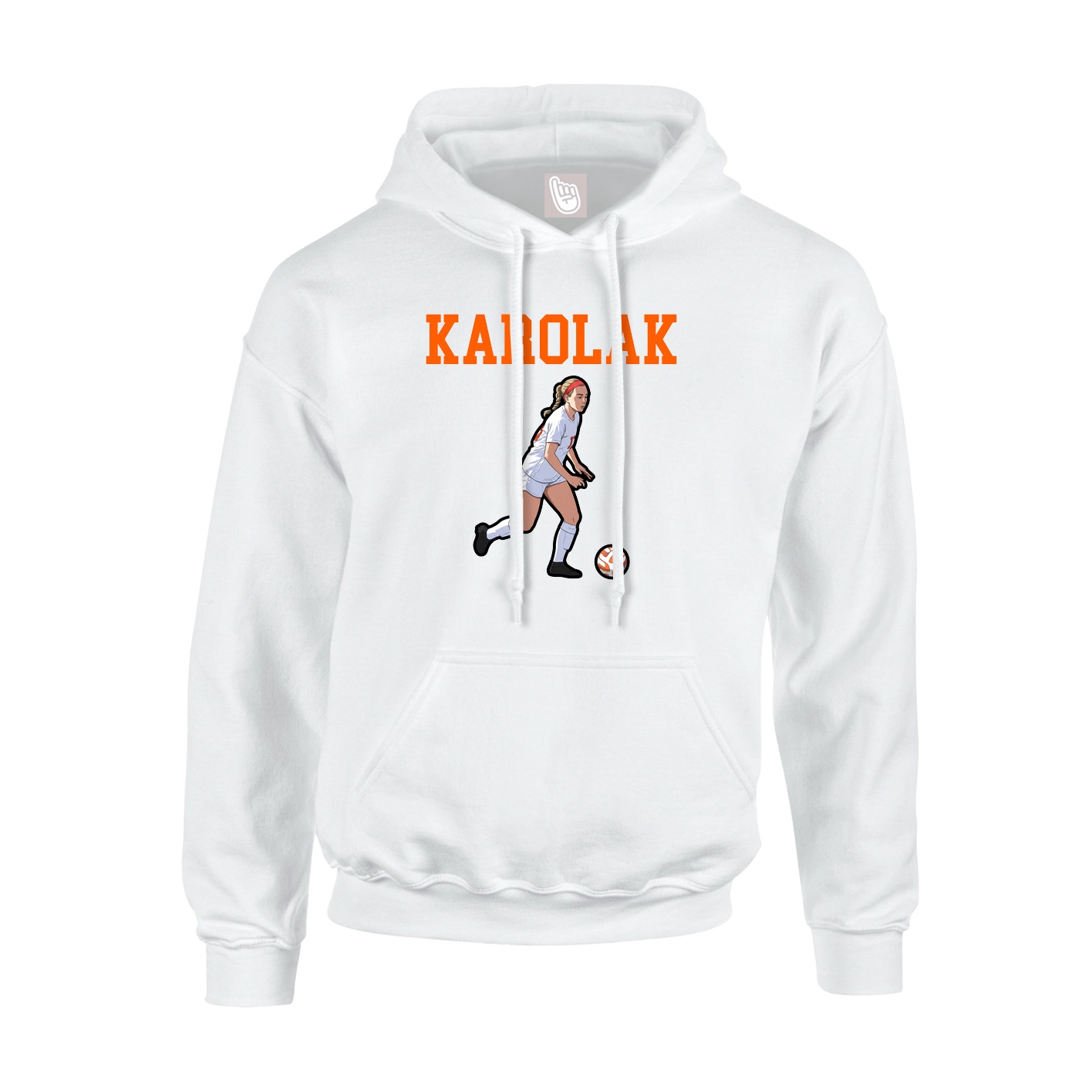 Youth Hoodie — Shirsey in White