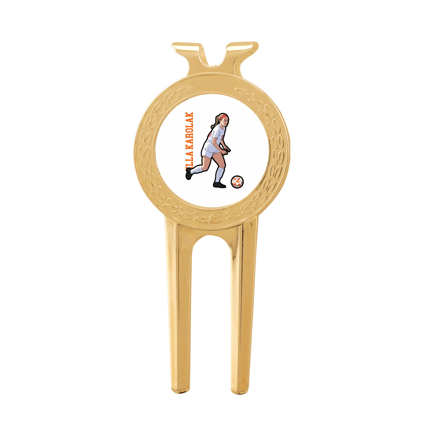 Divot Tool with Ball Marker — Name Vertical in Classic