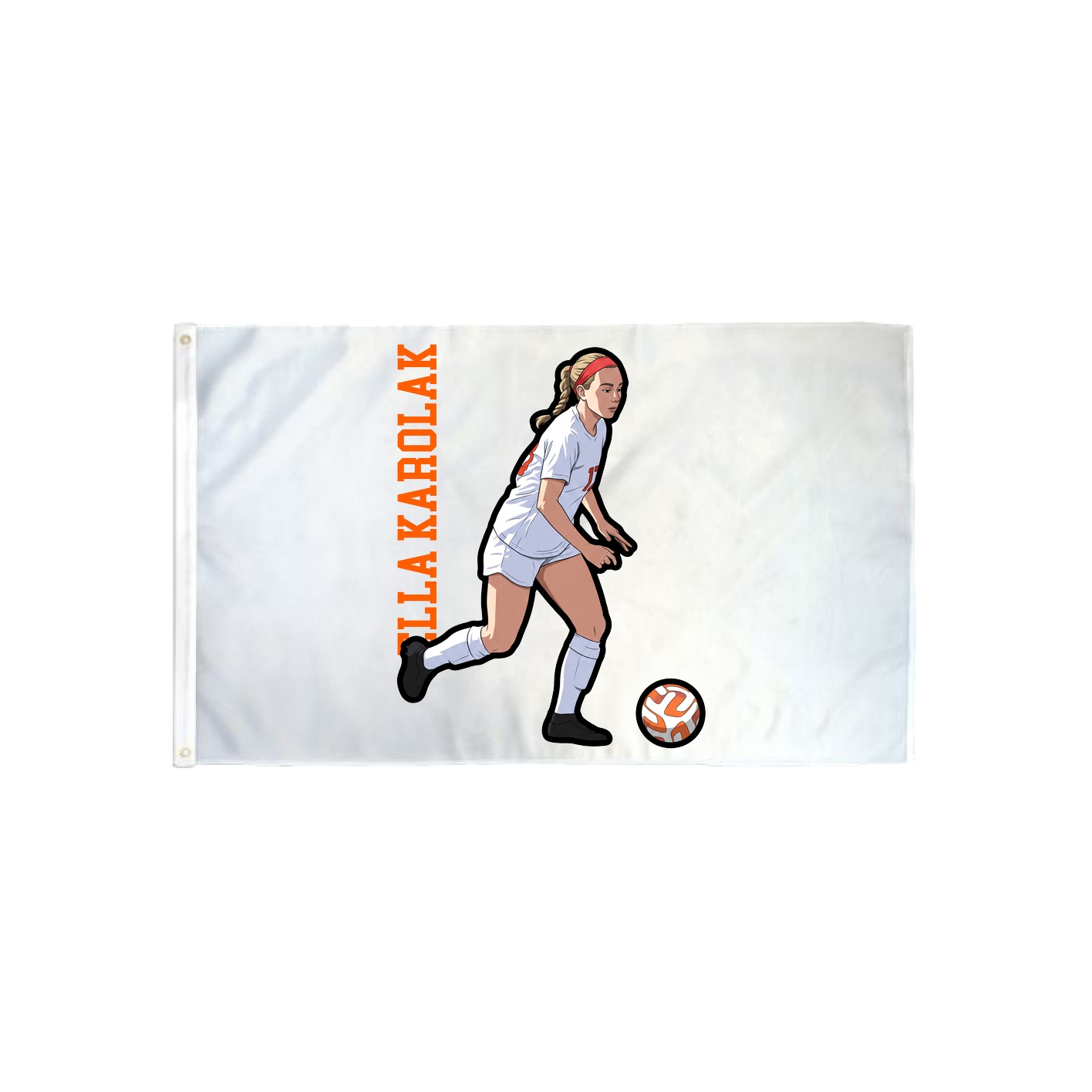 3x5 Flag — Name Vertical in Classic