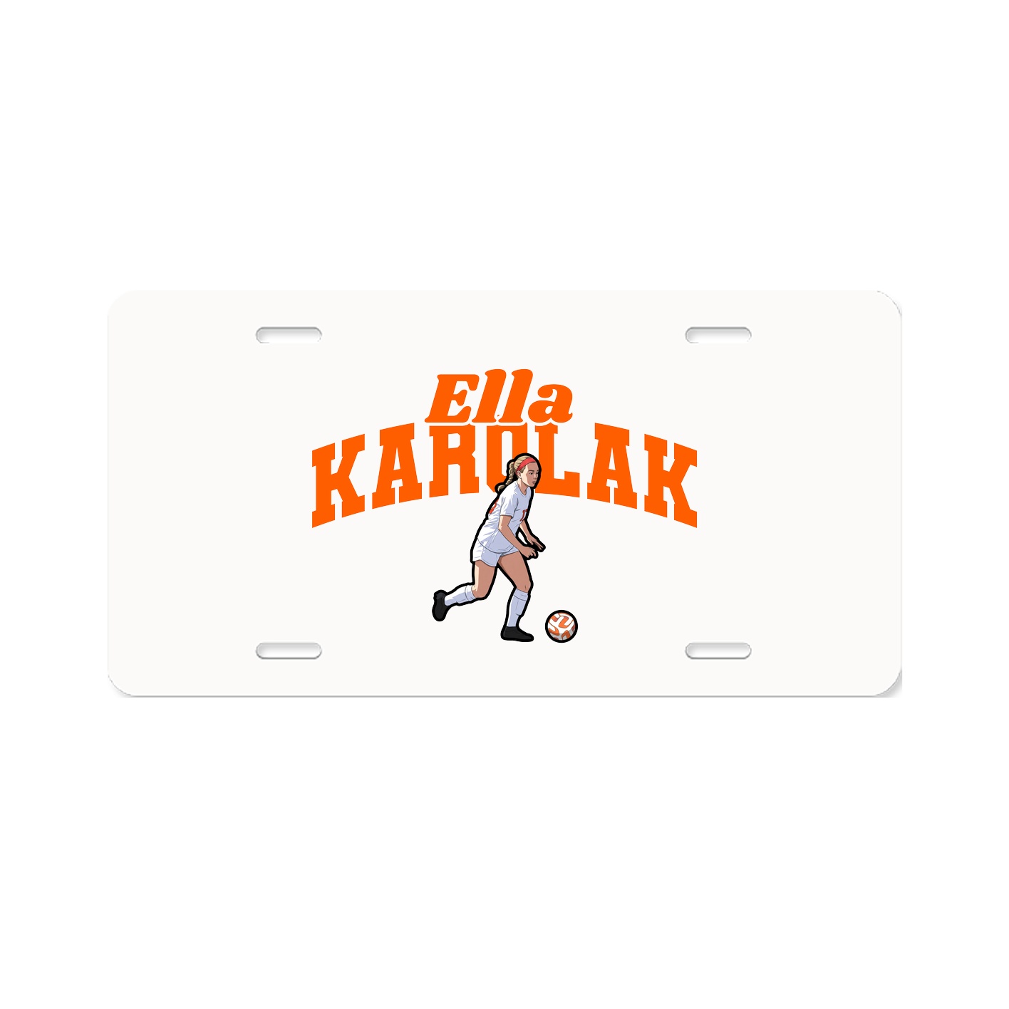 License Plate — Signature Arch in Classic