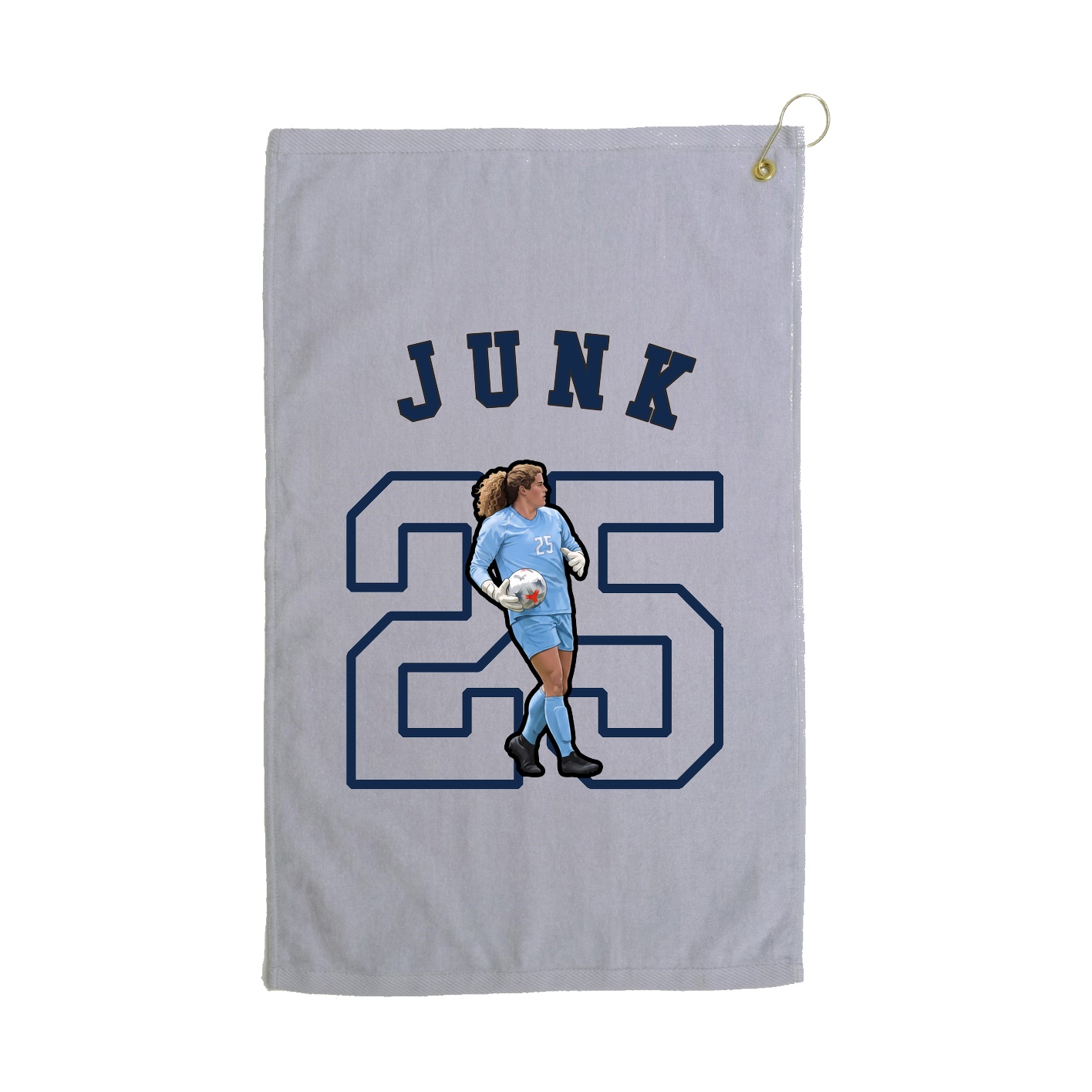 Golf Towel — Shirsey Arch in Grey