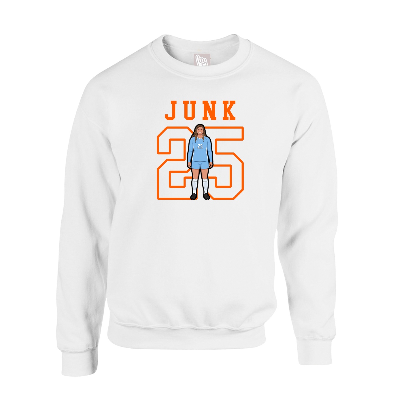 Fleece Crew — Shirsey in White