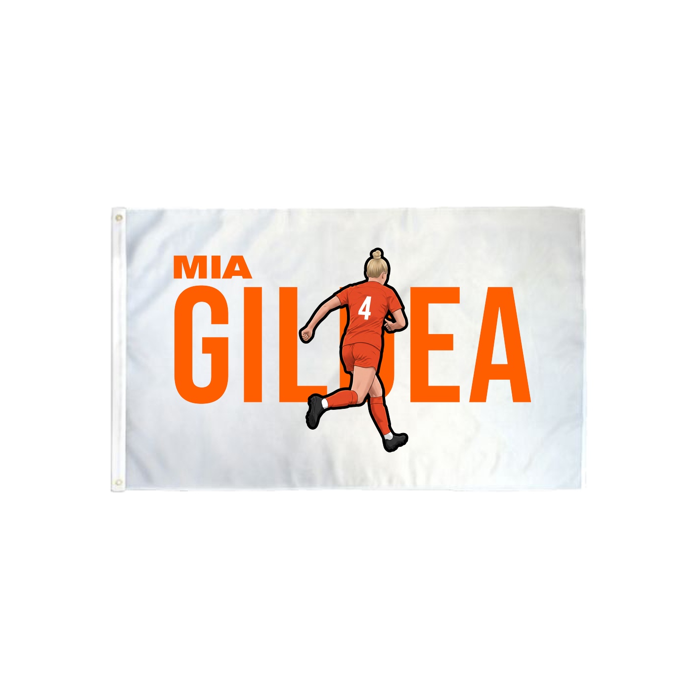 3x5 Flag — Player Name in Classic