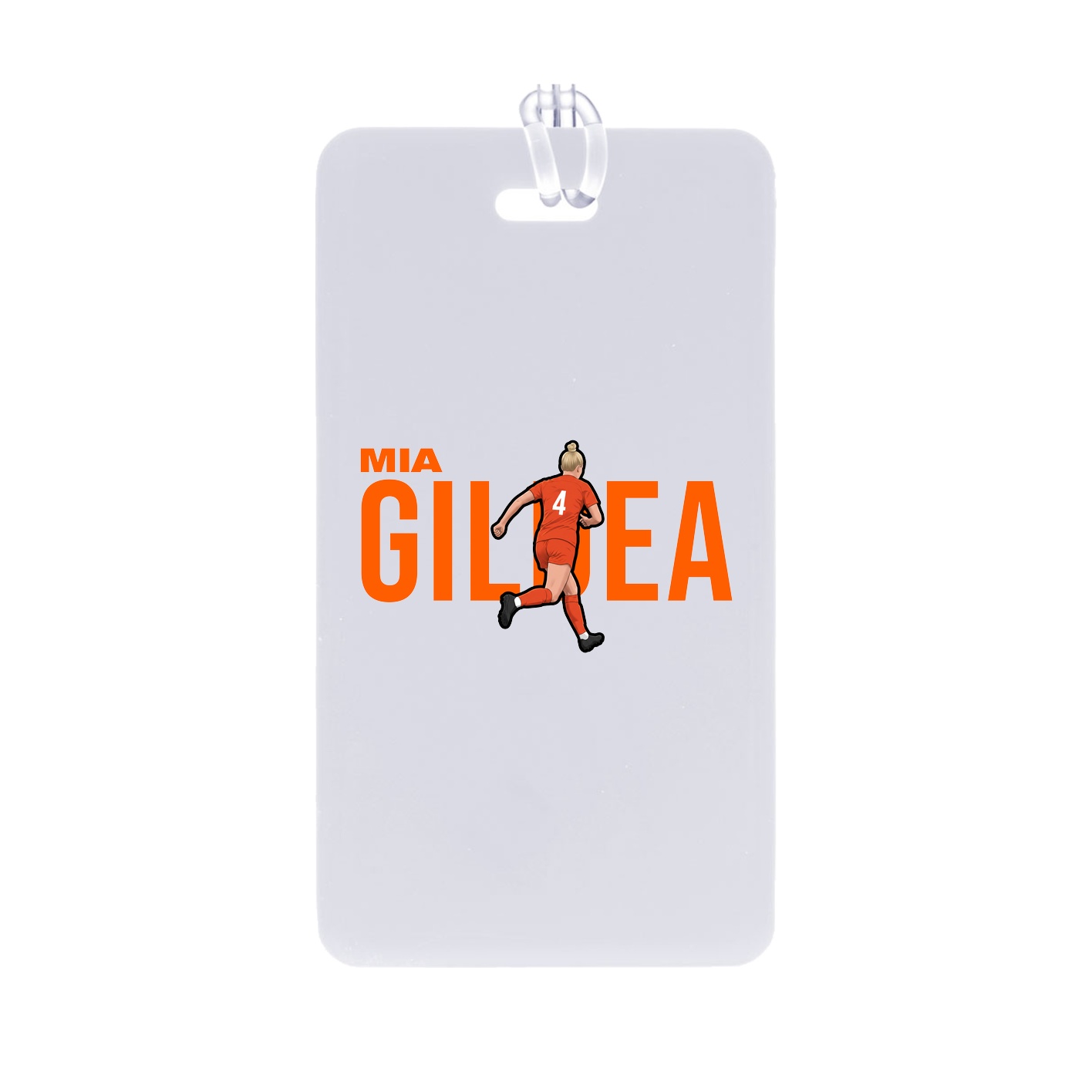 Bag Tag — Player Name in Classic