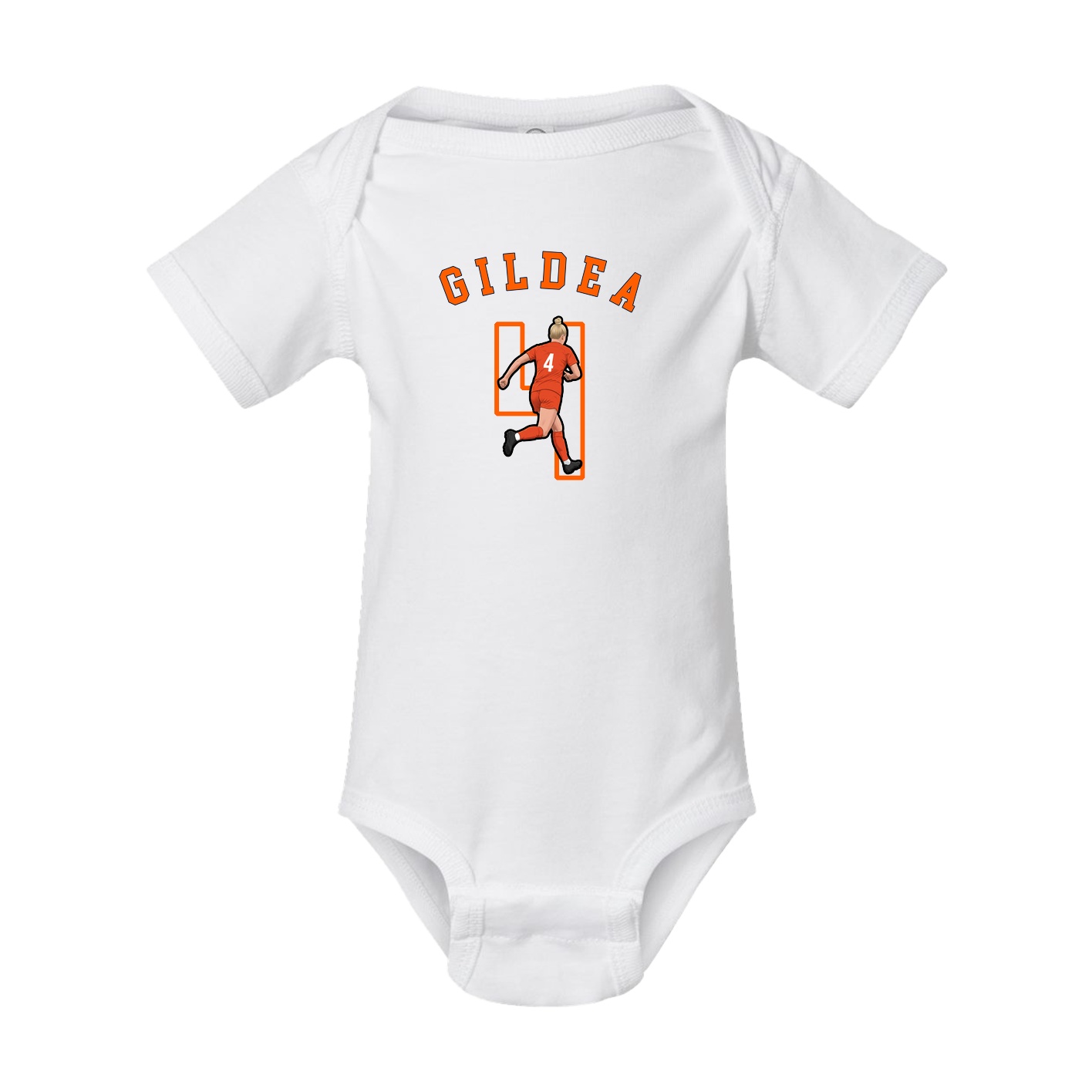 Baby Onesie — Shirsey Arch in White