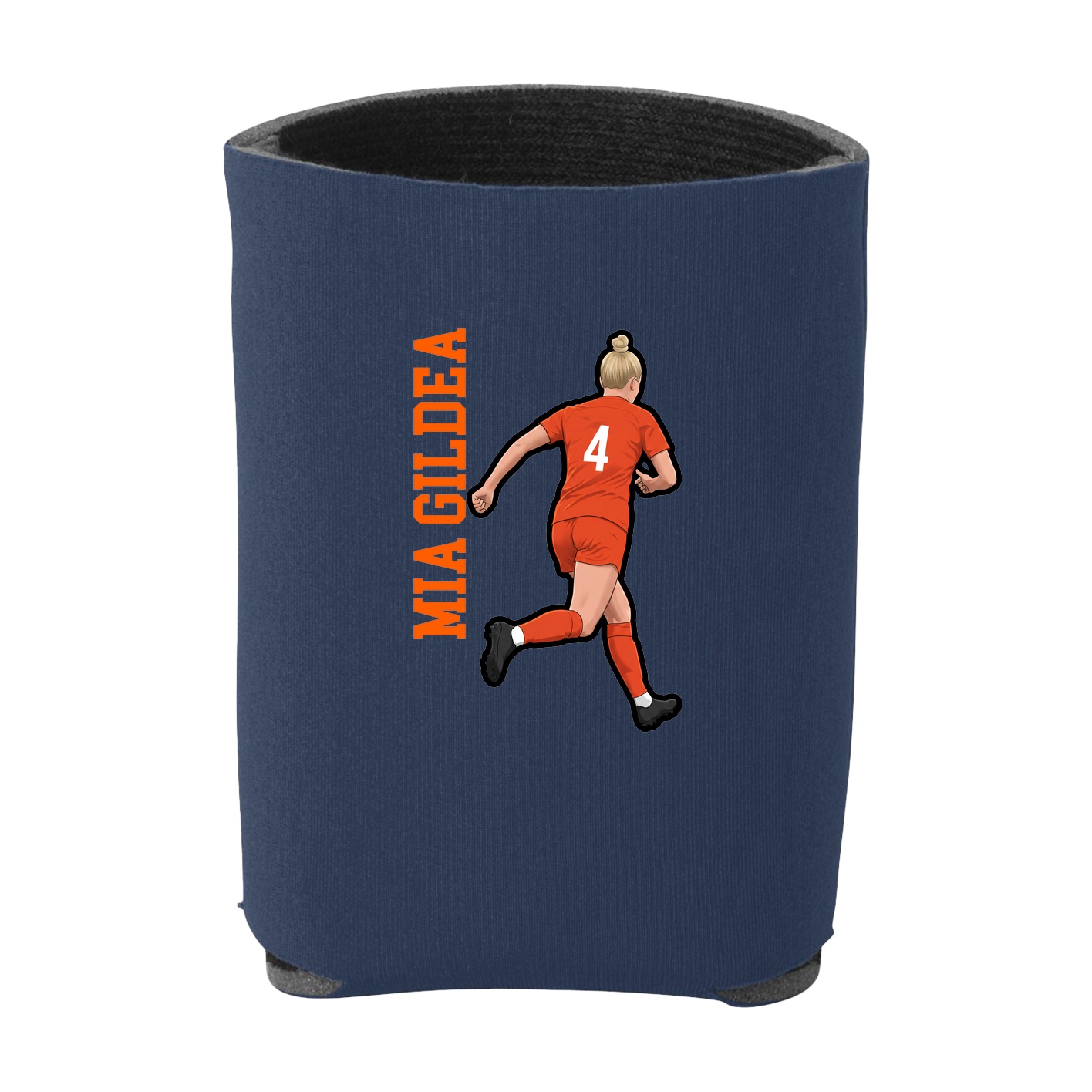 Can Holder — Name Vertical in Navy