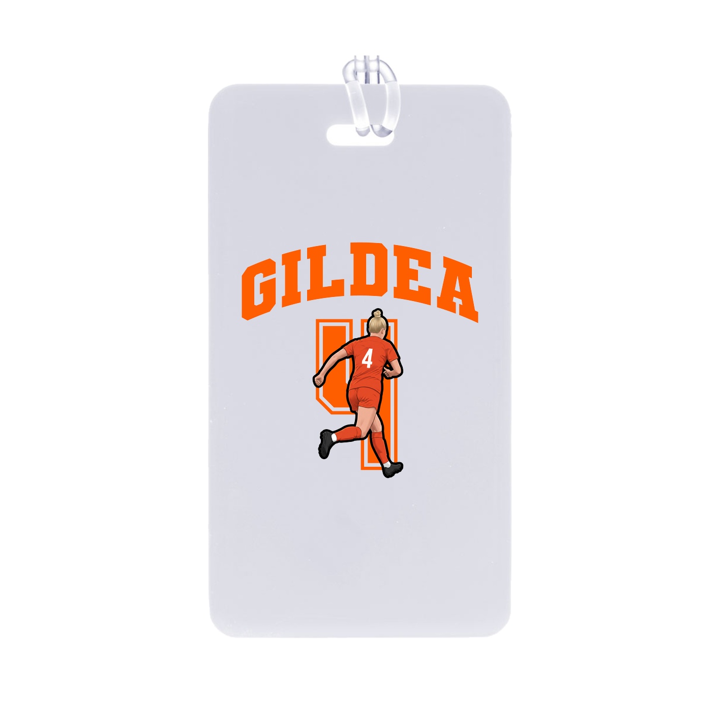 Bag Tag — Number in Classic