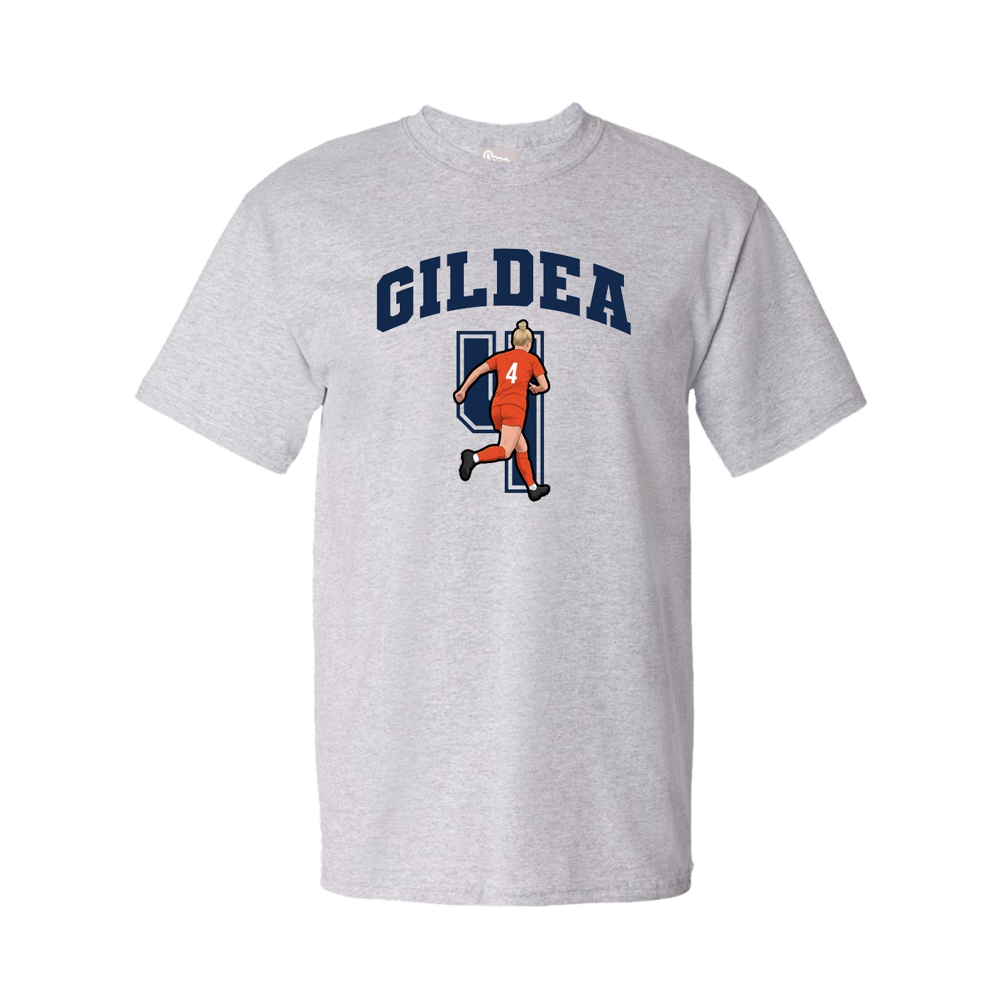Tee — Number in Grey