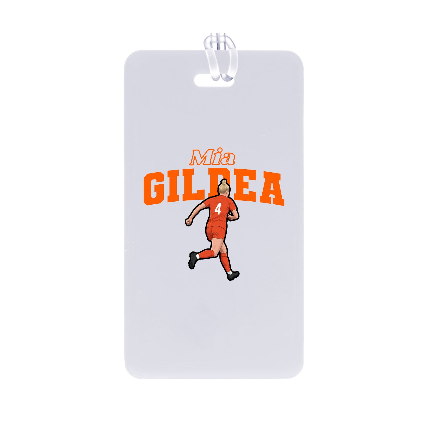 Bag Tag — Name Arch in Classic