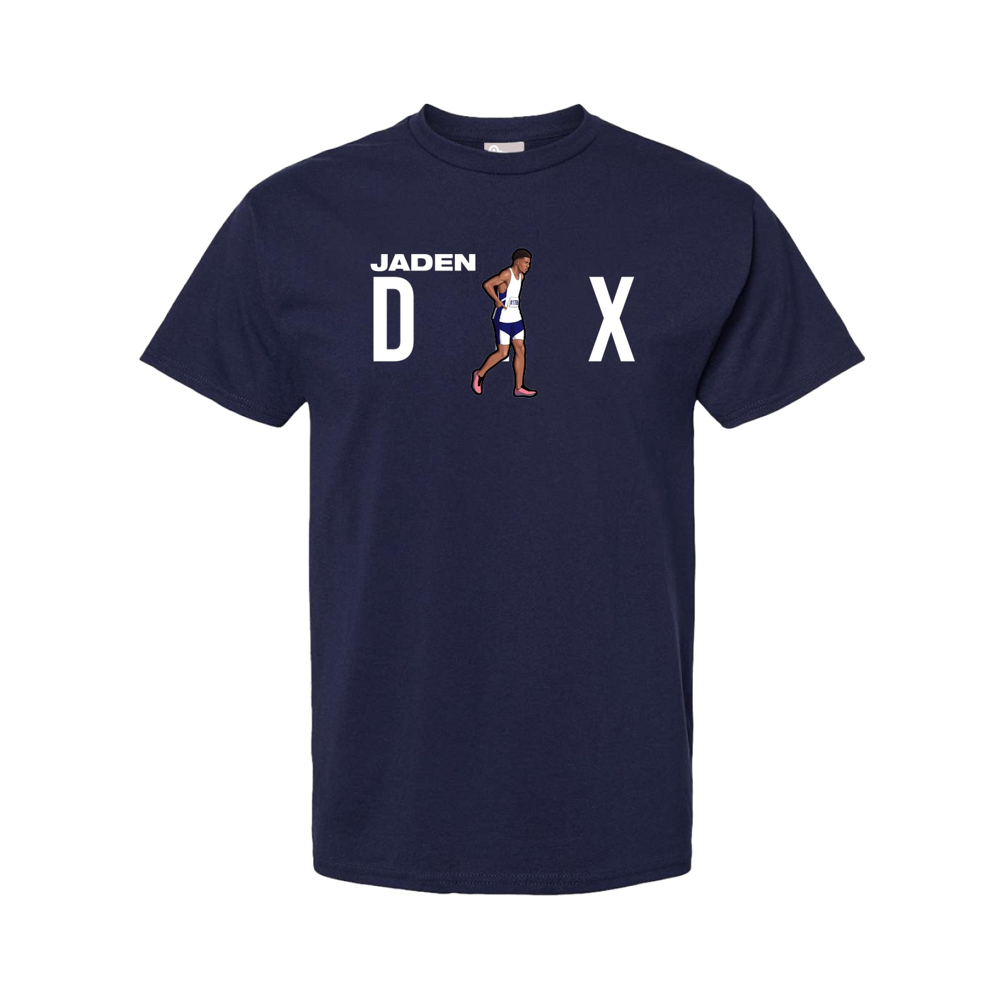 Youth Tee — Player Name in Navy