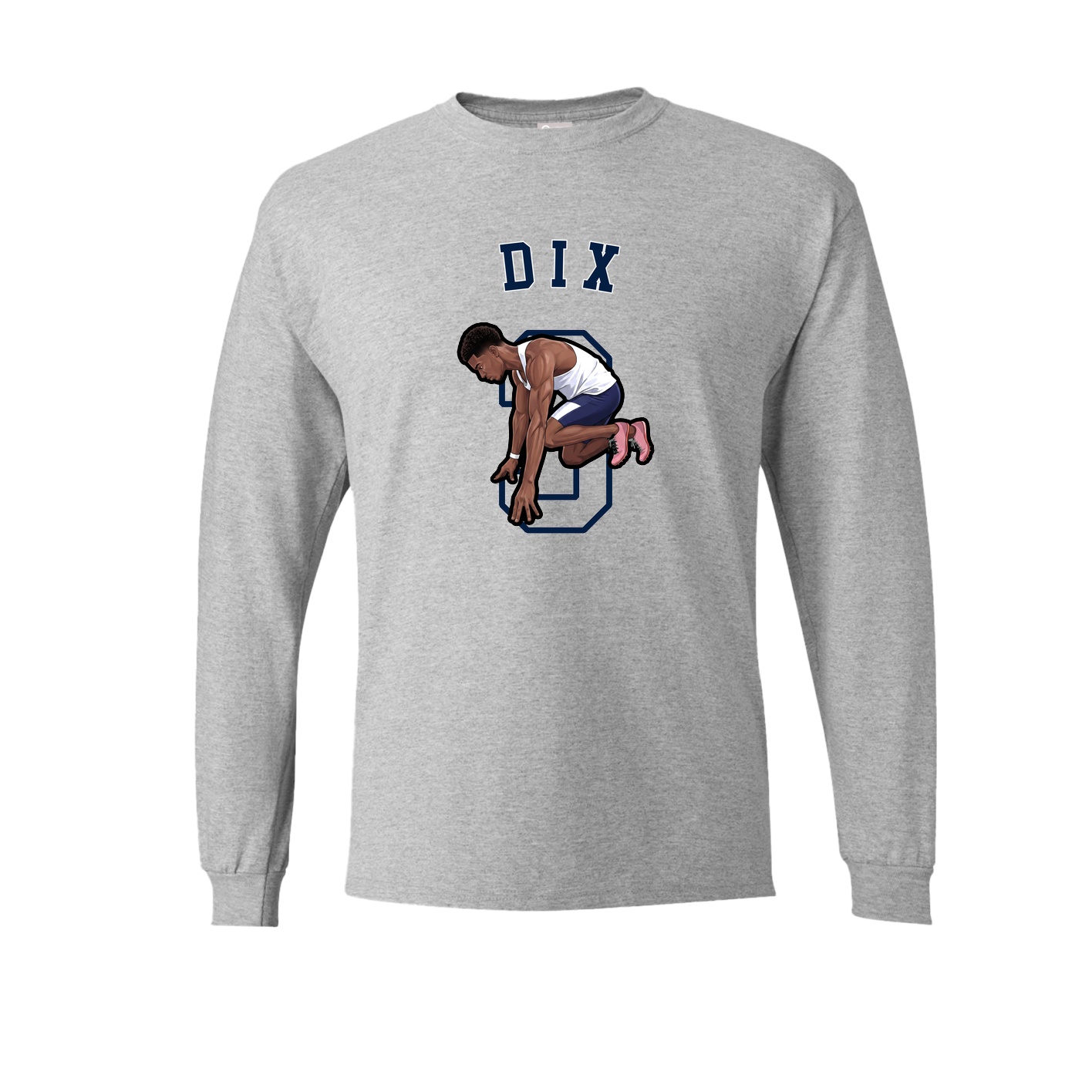 Long Sleeve Tee — Shirsey Arch in Grey