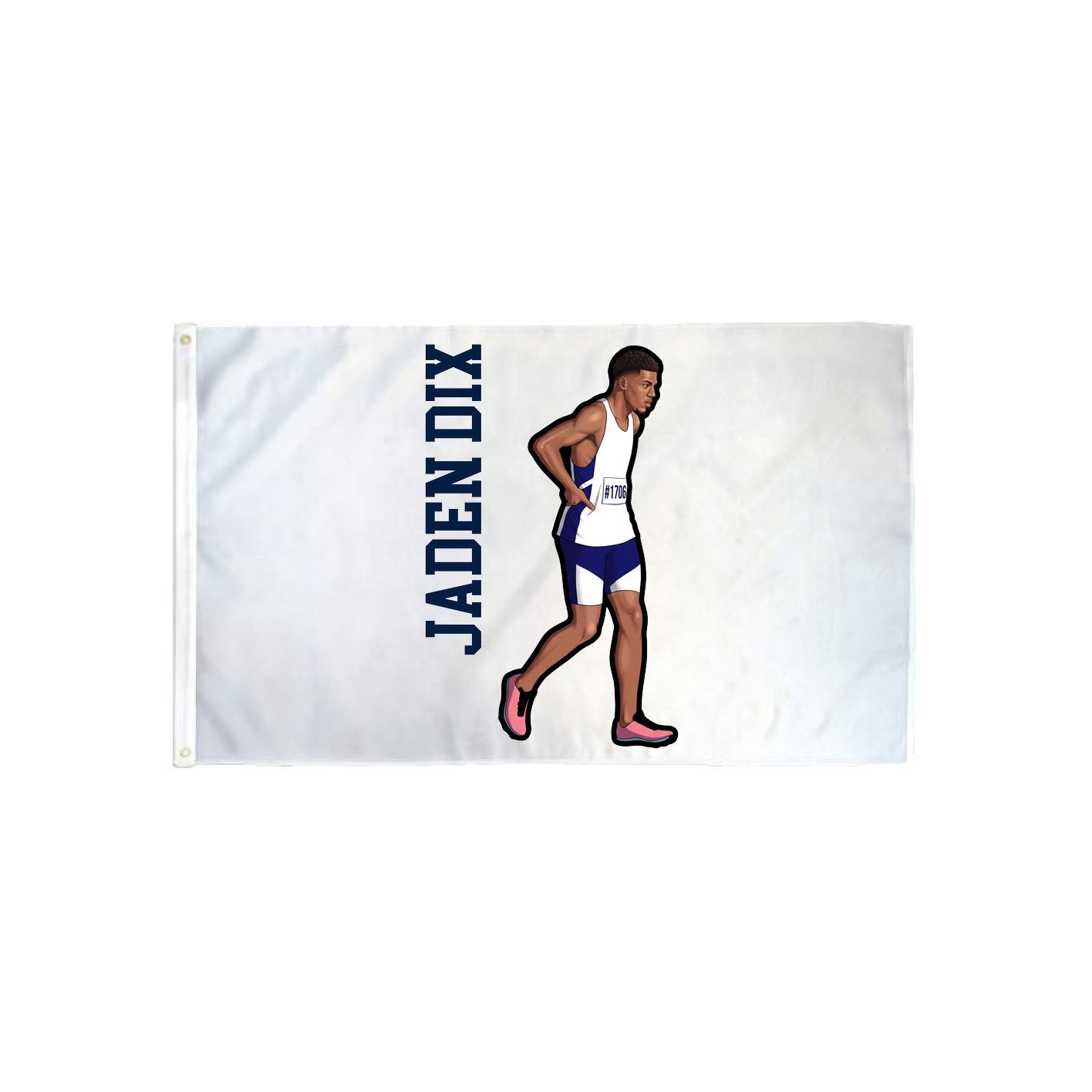 3x5 Flag — Name Vertical in Classic